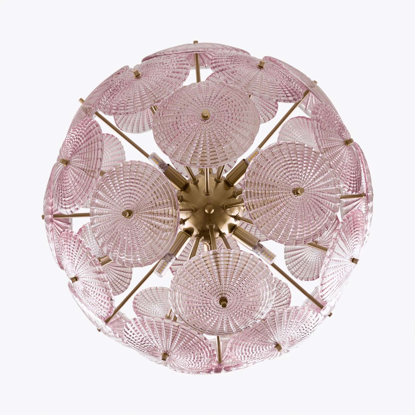 Aurora Chandelier Sputnik Dandelion Burst Glass - Neutralighting