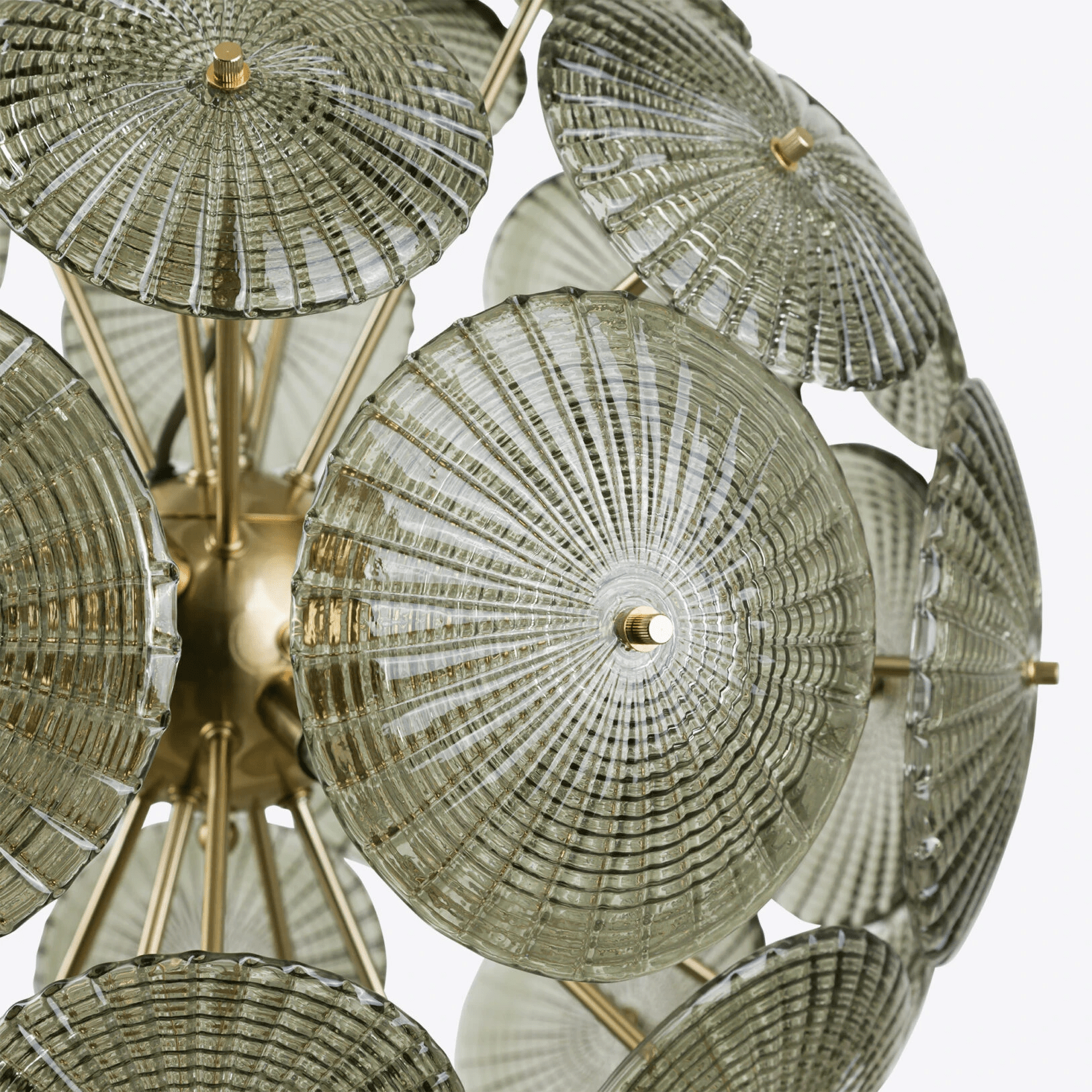 Aurora Chandelier Sputnik Dandelion Burst Glass - Neutralighting