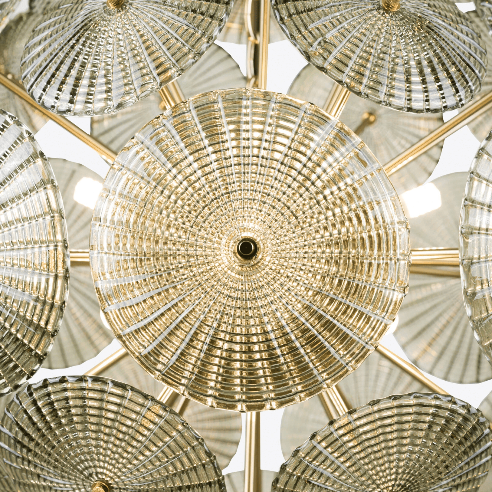 Aurora Chandelier Sputnik Dandelion Burst Glass - Neutralighting