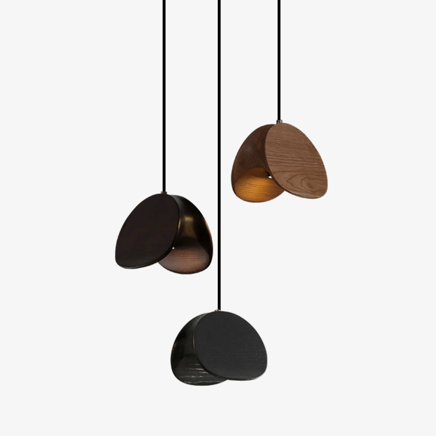 Tavro Minimalistische Pendelleuchte aus Holz-Letslighting