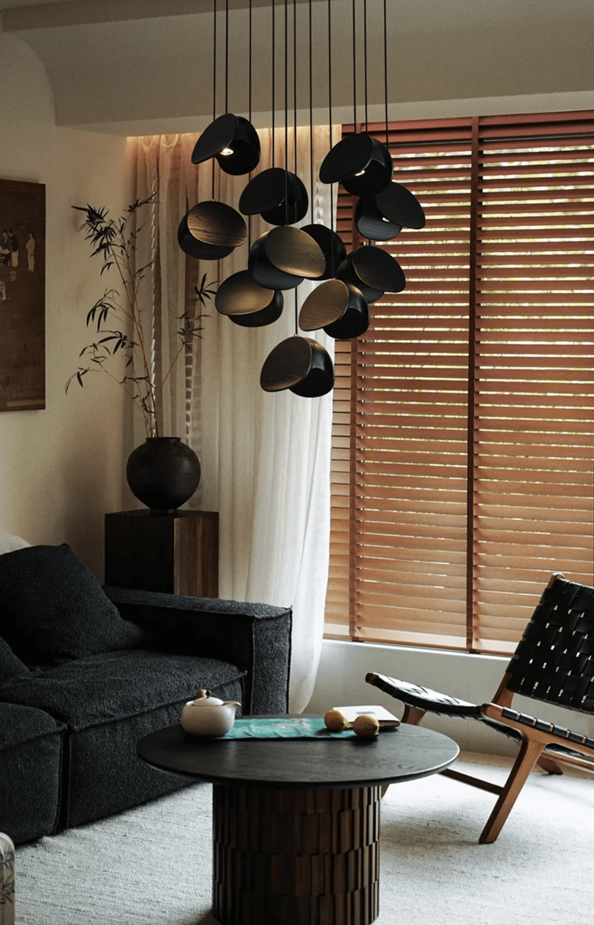 Tavro Minimalistische Pendelleuchte aus Holz-Letslighting