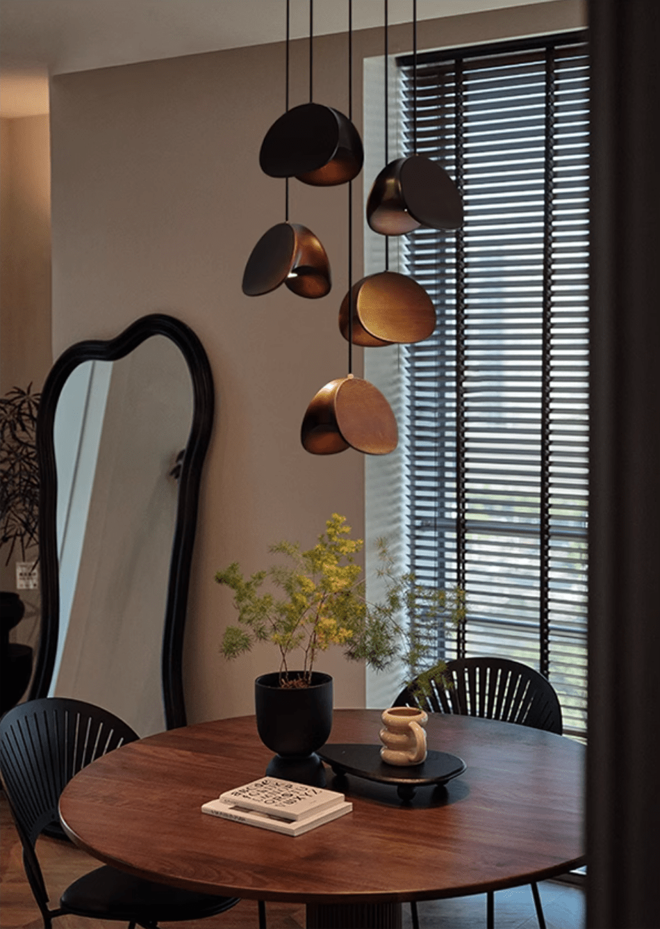Tavro Minimalistische Pendelleuchte aus Holz-Letslighting