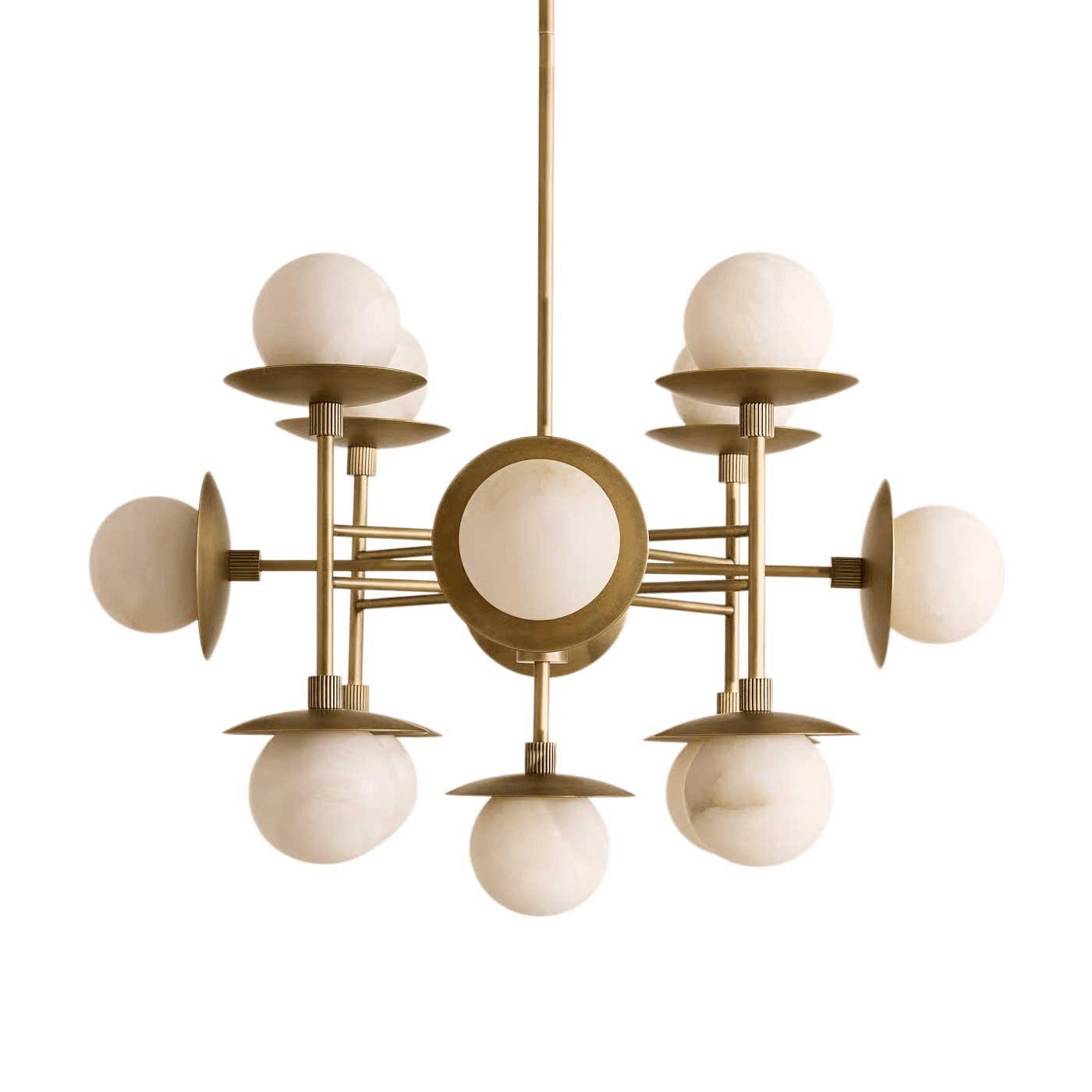 Oshayra Sputnik Alabaster Chandelier - Neutralighting