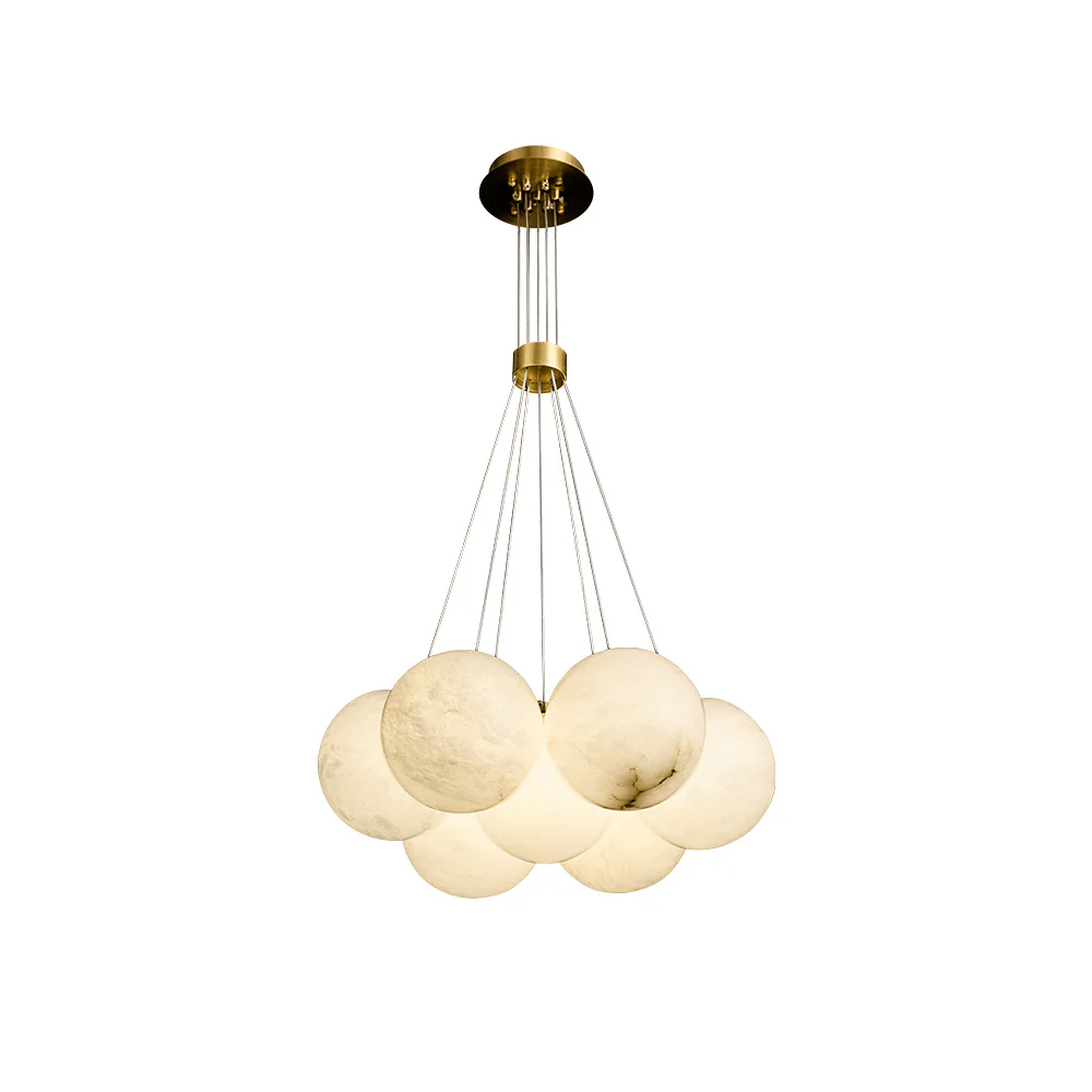 Zovenila Alabaster Chandelier - Neutralighting