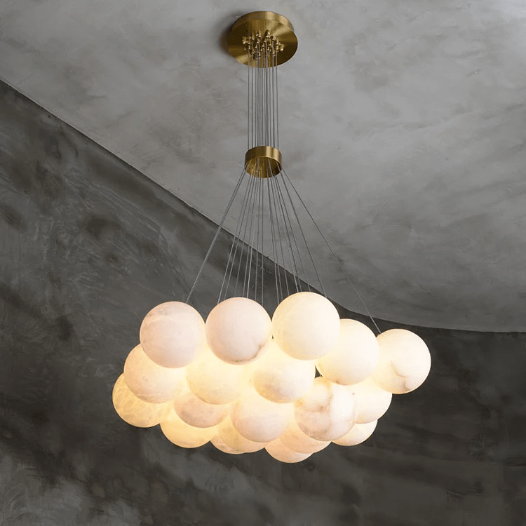 Zovenila Alabaster Chandelier - Neutralighting