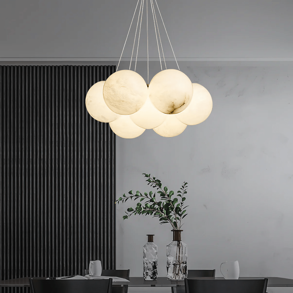 Zovenila Alabaster Chandelier - Neutralighting