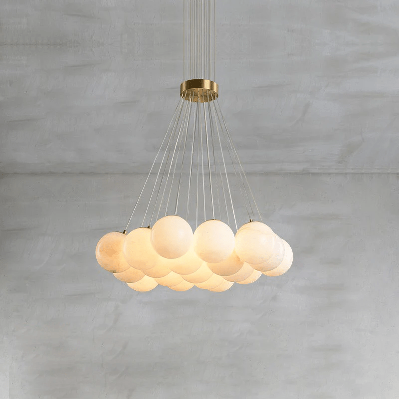 Zovenila Alabaster Chandelier - Neutralighting