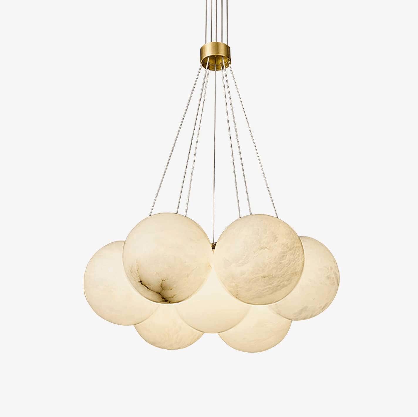 Zovenila Alabaster Chandelier - Neutralighting
