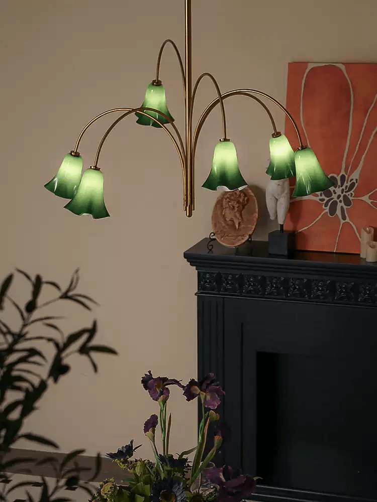 Emerald Kronleuchter mit Glockenglasanhänger-Letslighting