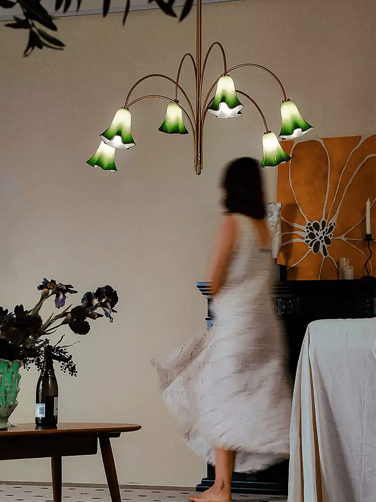 Emerald Kronleuchter mit Glockenglasanhänger-Letslighting