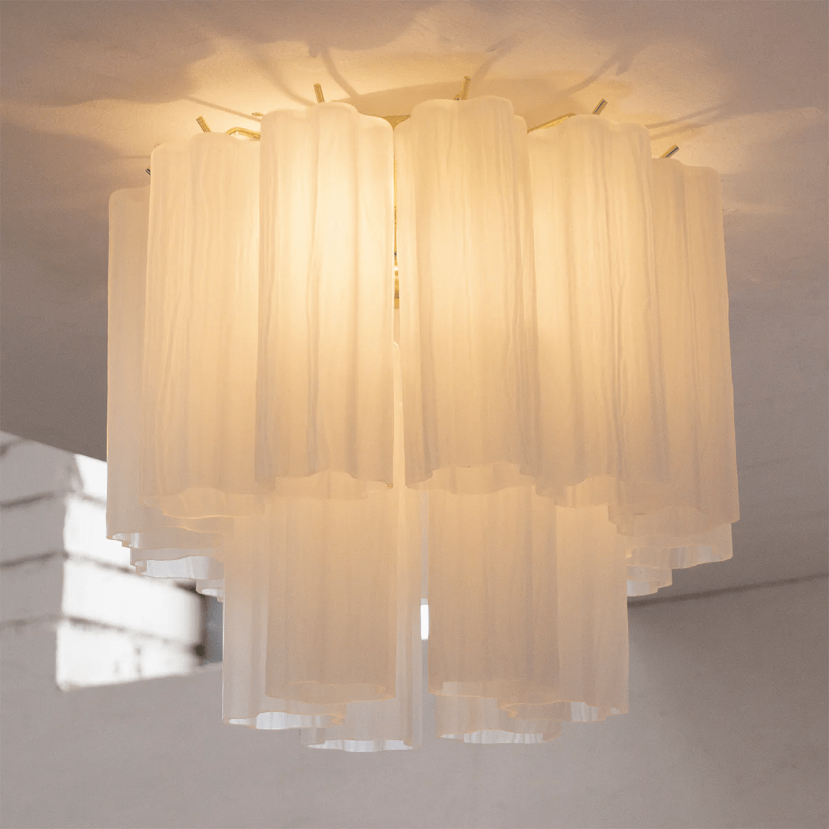 Aurora Ceiling Lamp Pink Waterfall Style - Letslighting