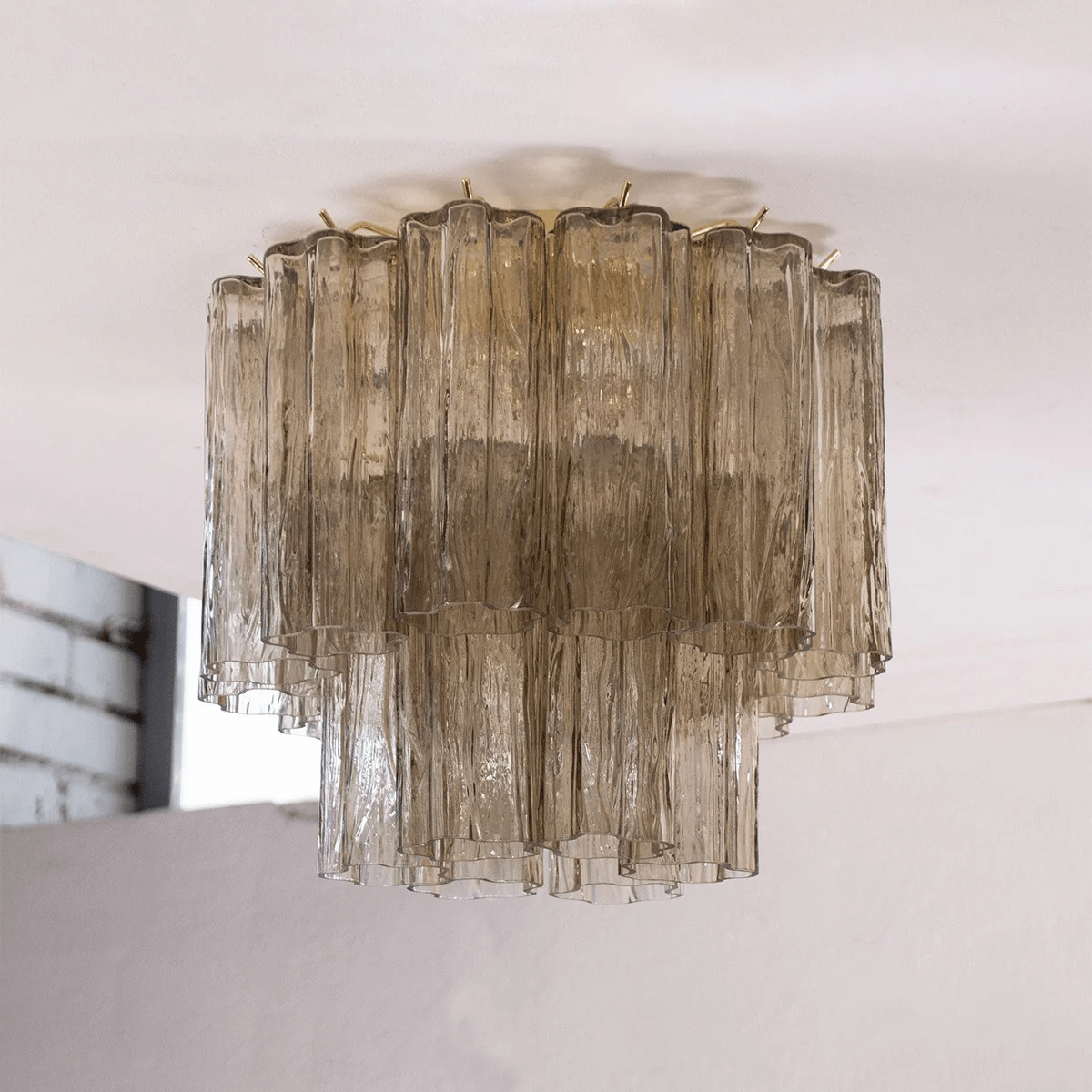 Aurora Ceiling Lamp Pink Waterfall Style - Letslighting