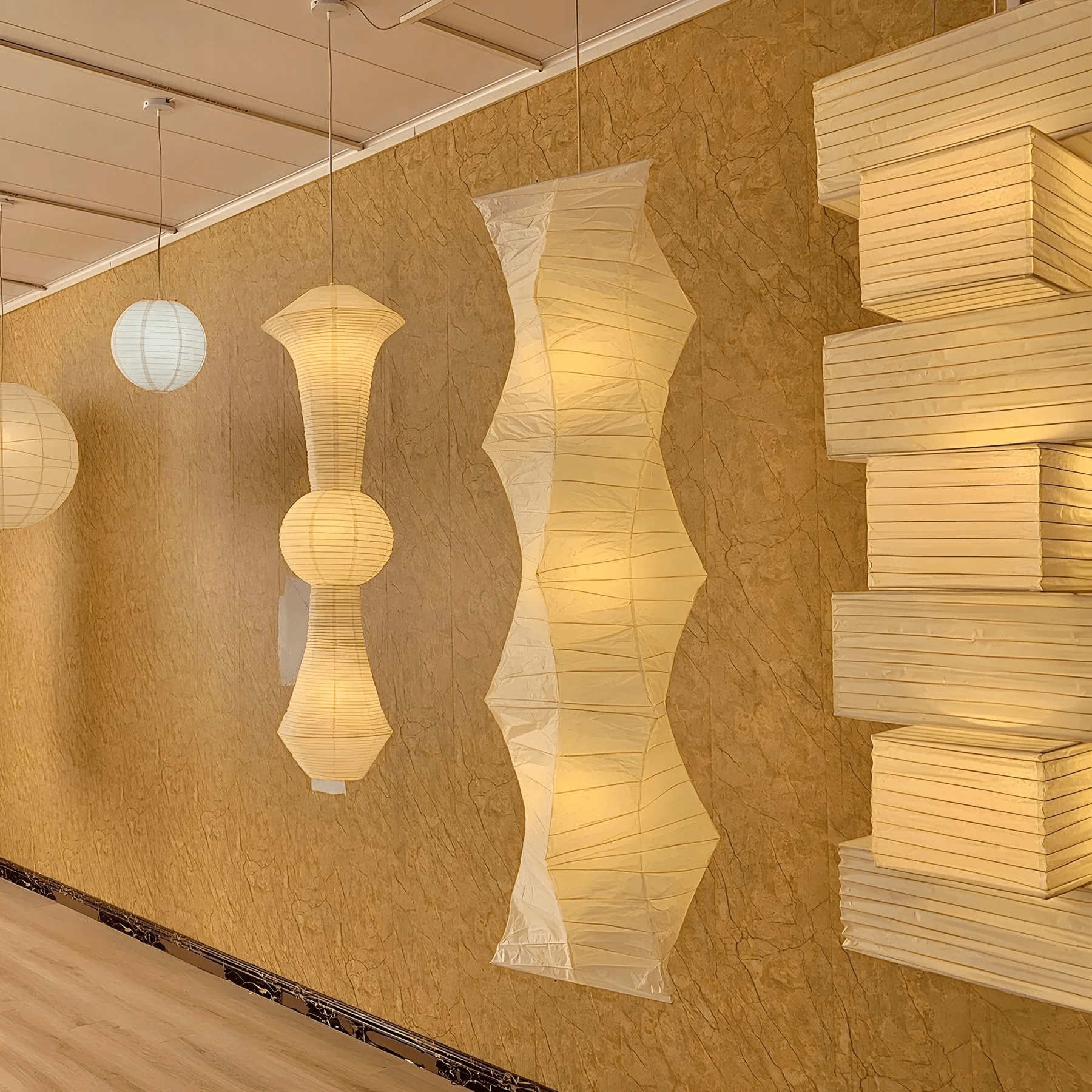 Washi Paper 33N Pendant Light - Blowlighting