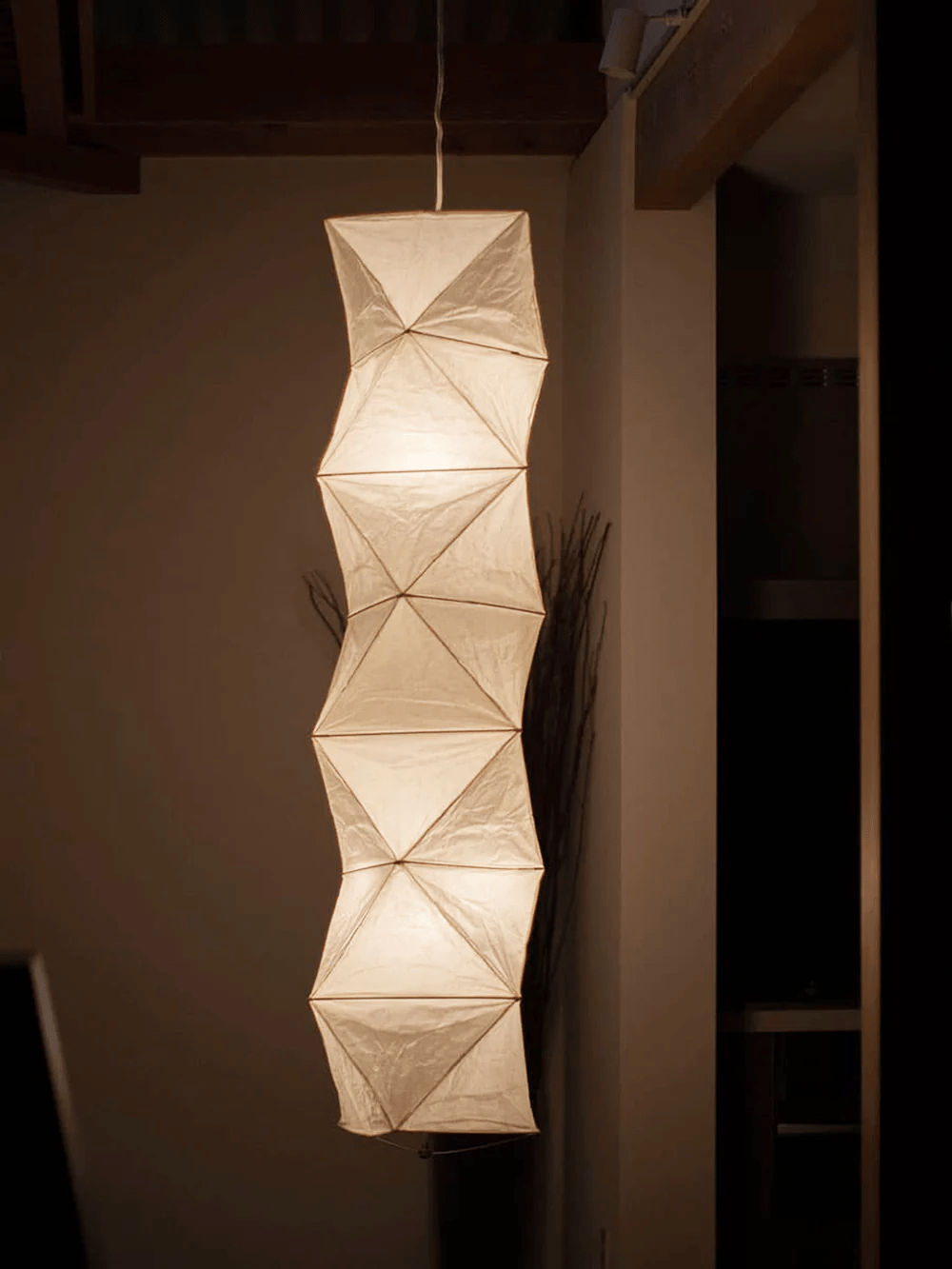 Washi Paper L8 Pendant Light - Blowlighting
