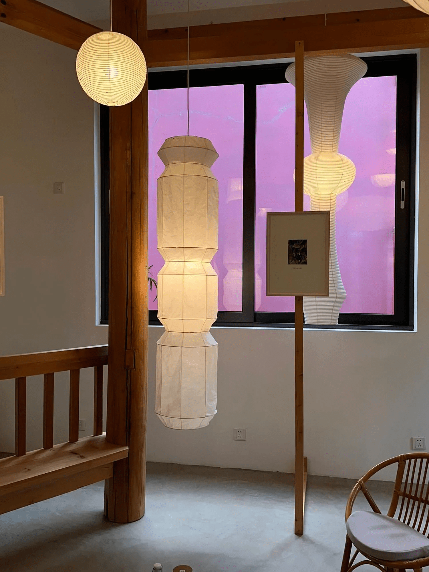 Washi Paper L6 Pendant Light - Blowlighting