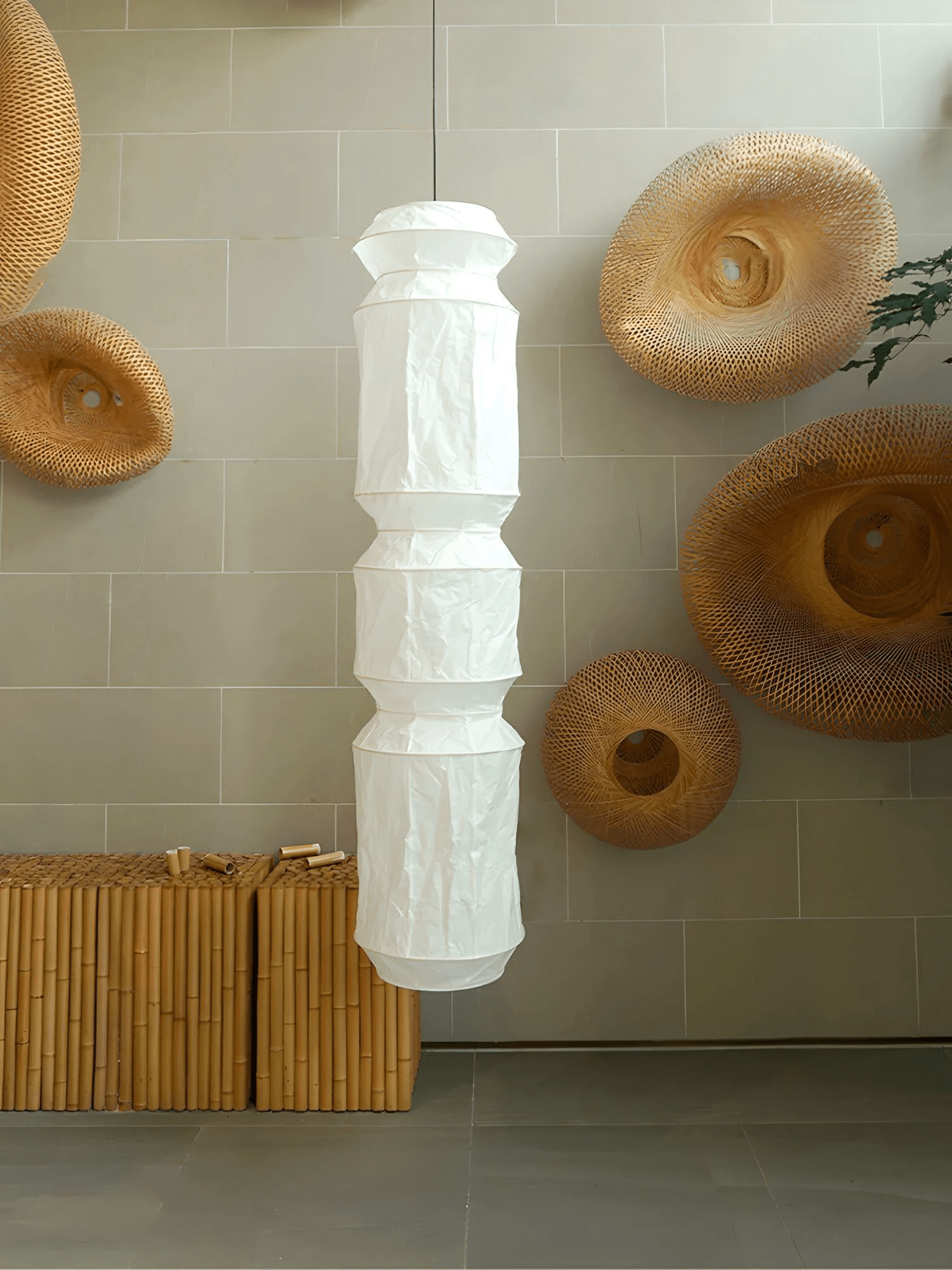 Washi Paper L6 Pendant Light - Blowlighting