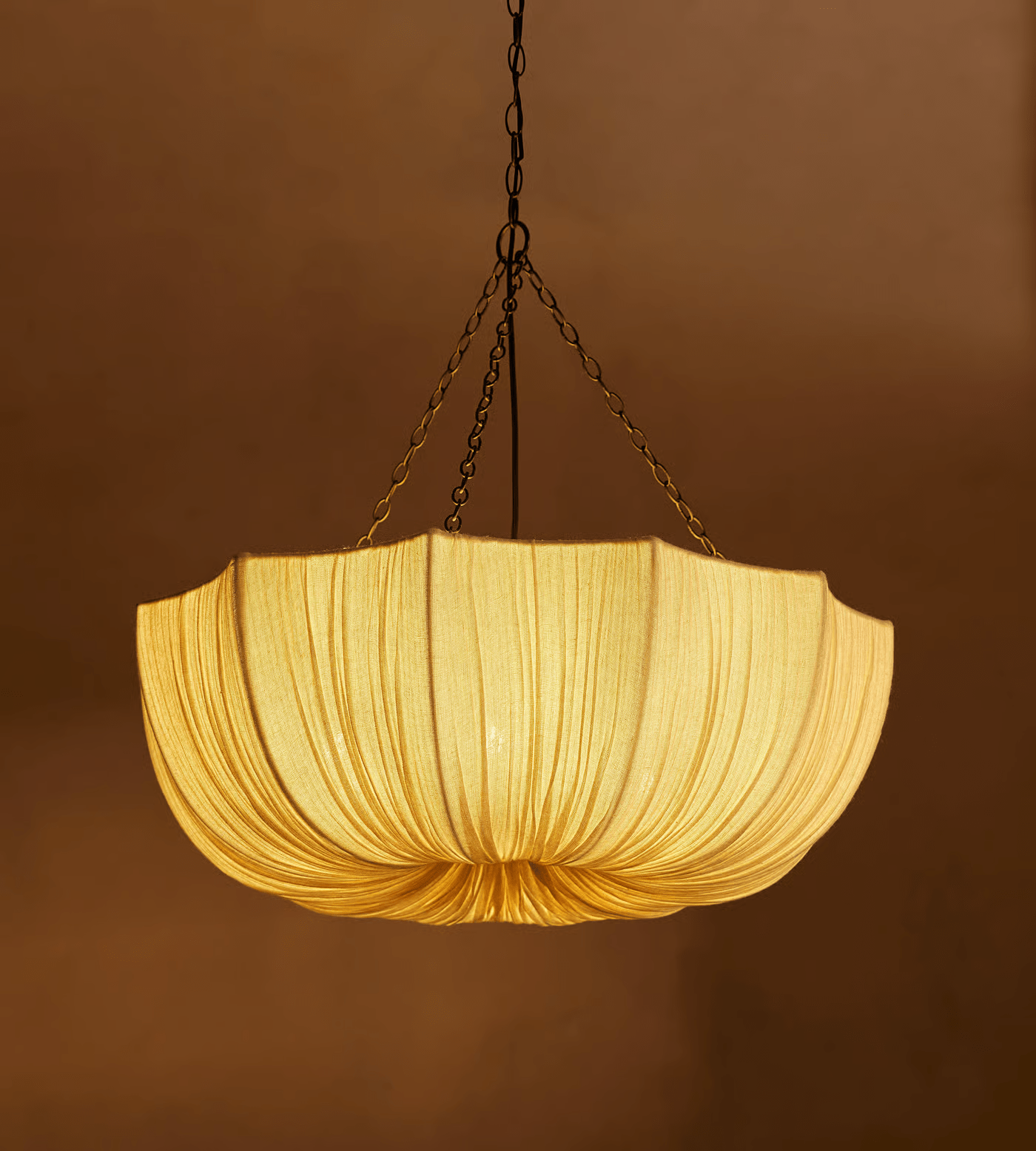 Aurelia Vintage Stoff Pendelleuchte Lampe-Letslighting