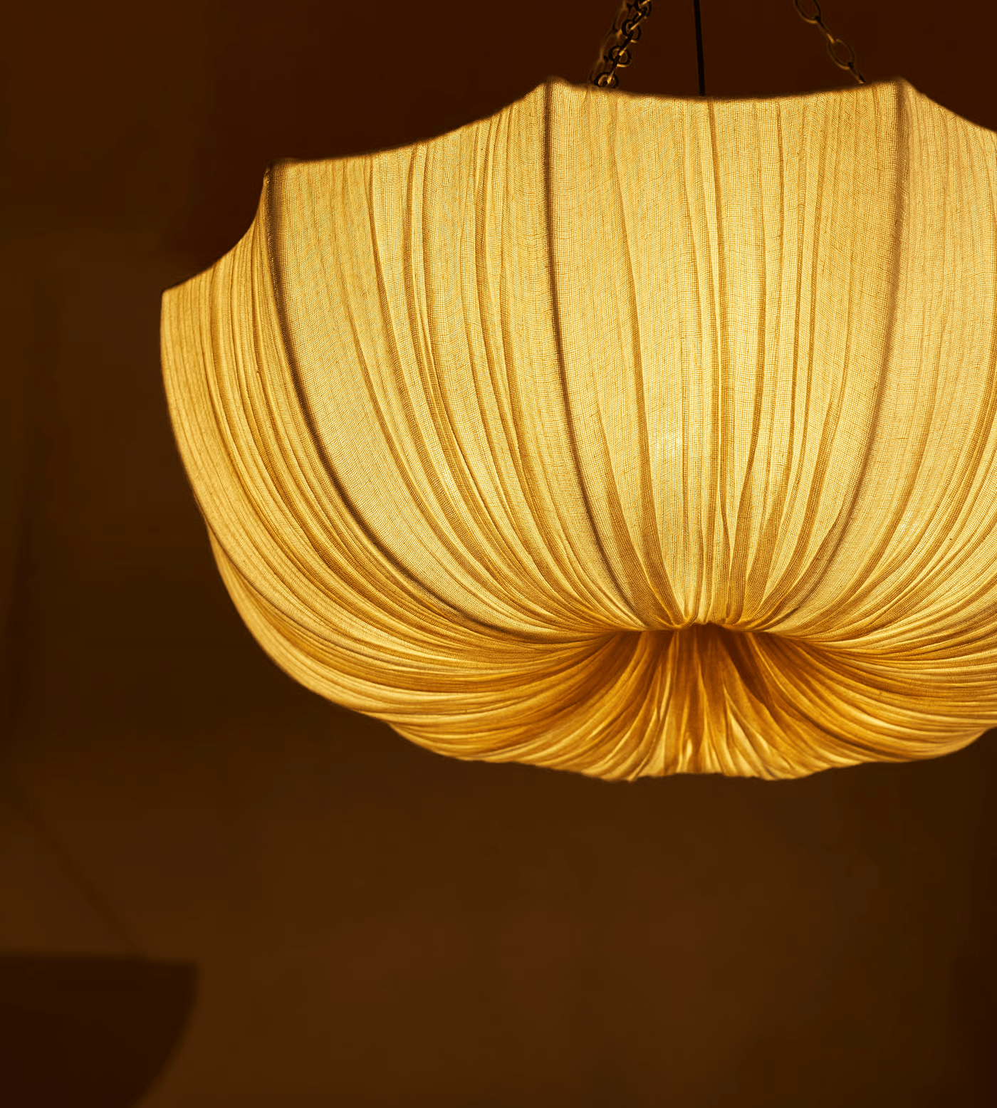 Aurelia Vintage Stoff Pendelleuchte Lampe-Letslighting