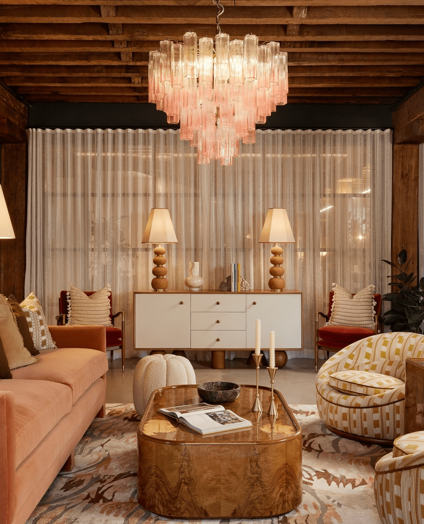 Aurora Chandelier Murano Glass Tiered Green - Neutralighting