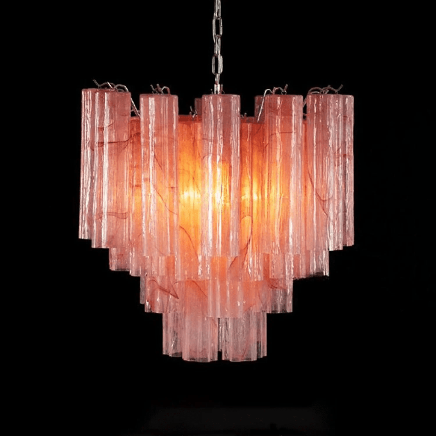 Aurora Chandelier Murano Glass Tiered - Neutralighting