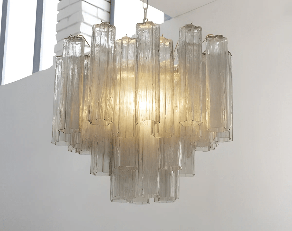 Aurora Chandelier Murano Glass Tiered - Neutralighting