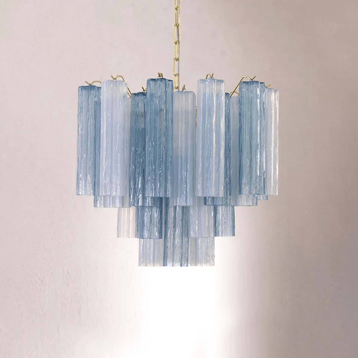 Aurora Chandelier Murano Glass Tiered - Neutralighting