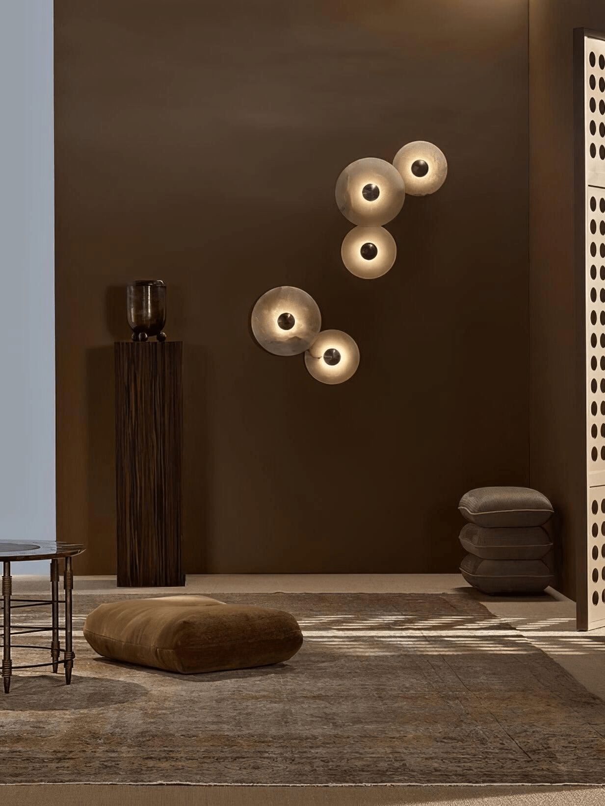 Selene Minimalist Alabaster Ceiling Light - Blowlighting
