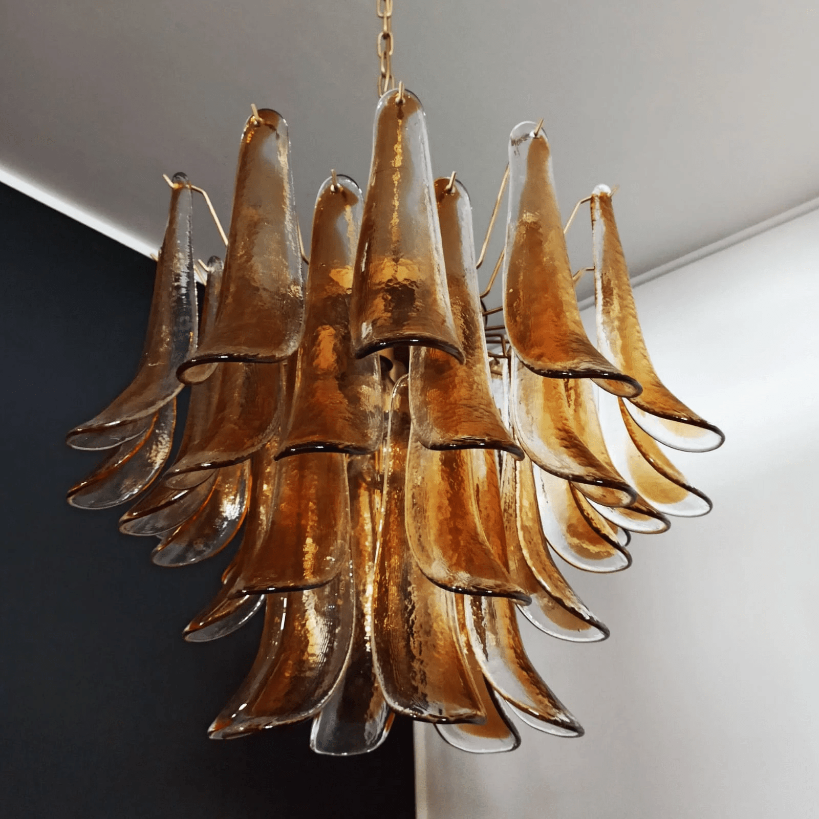 Aurora Chandelier Murano Glass Tiered Italian - Neutralighting