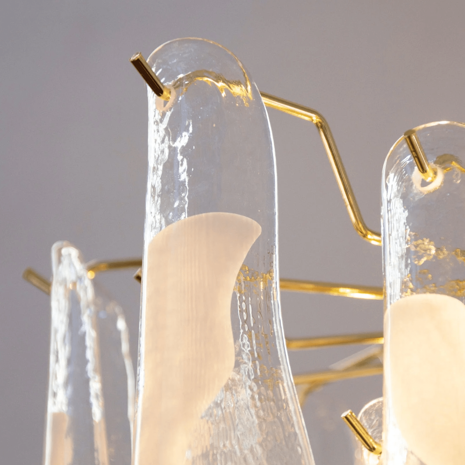 Aurora Chandelier Murano Glass Tiered Italian - Neutralighting