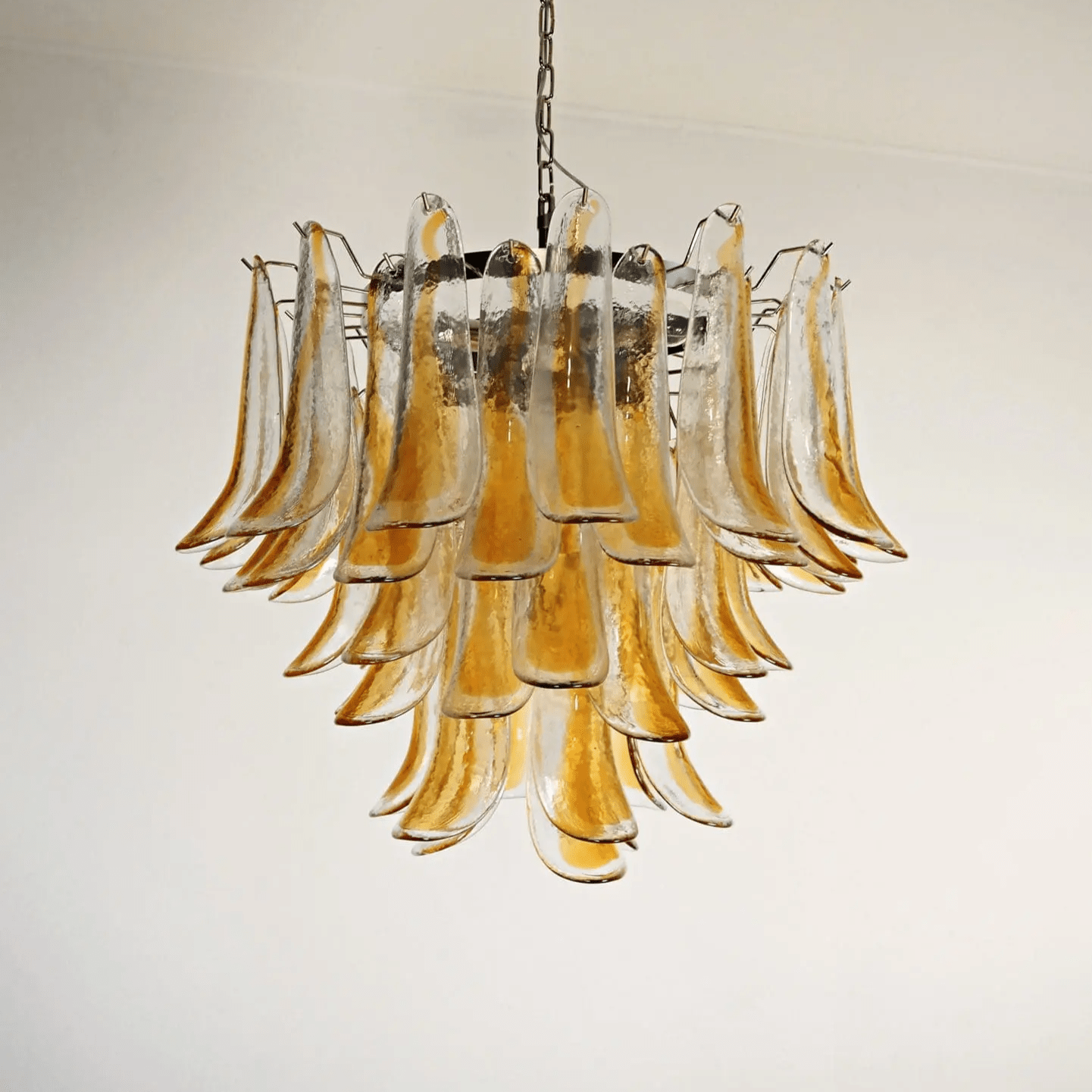 Aurora Chandelier Murano Glass Tiered Italian - Neutralighting