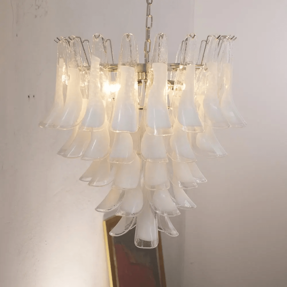 Aurora Chandelier Murano Glass Tiered Italian - Neutralighting