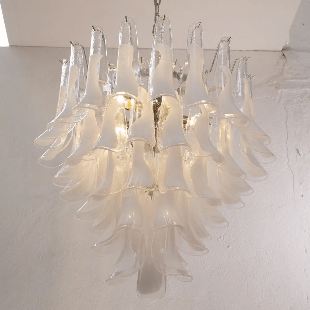 Aurora Chandelier Murano Glass Tiered Italian - Neutralighting