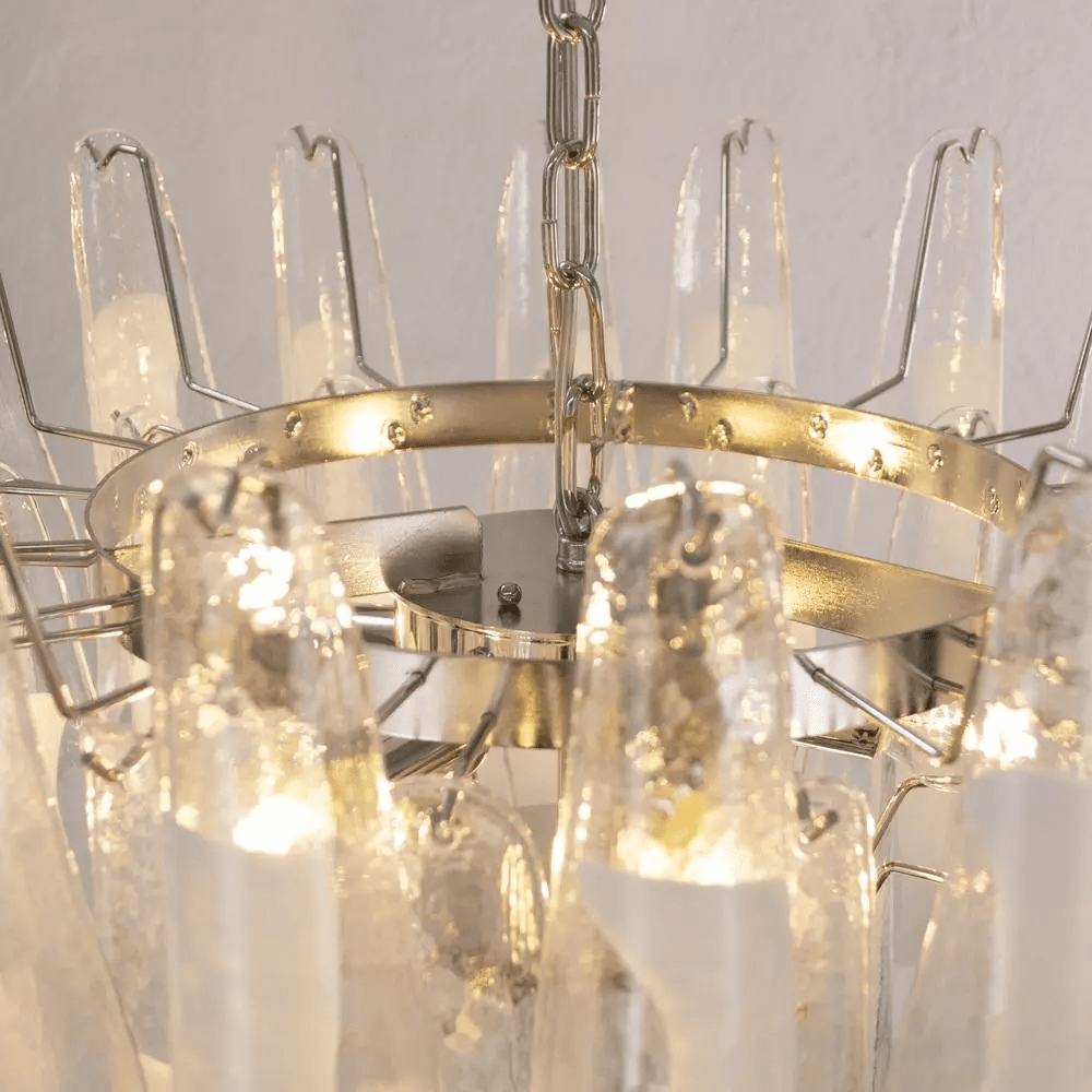 Aurora Chandelier Murano Glass Tiered Italian - Neutralighting