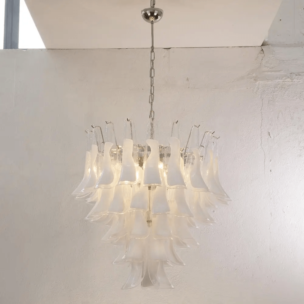 Aurora Chandelier Murano Glass Tiered Italian - Neutralighting