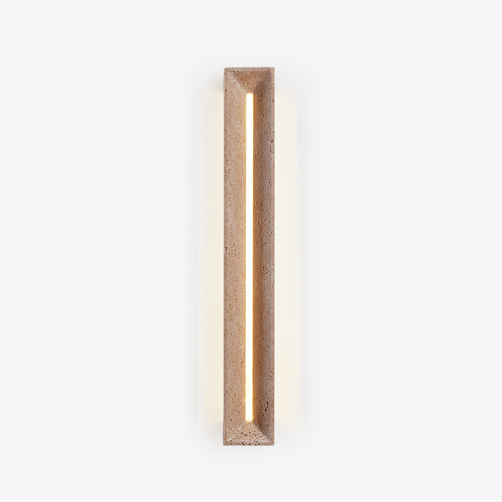 Anoren Minimalist Travertine Wall Light - Neutralighting