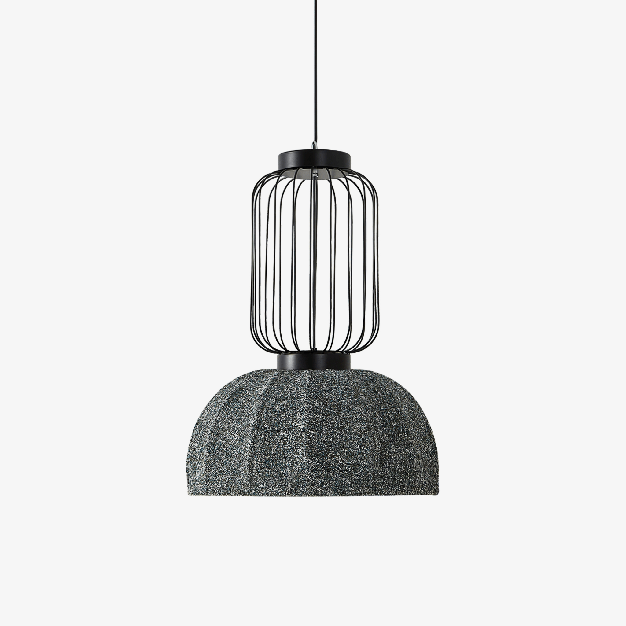 Forge Industrielle Stoff-Pendelleuchte-Letslighting
