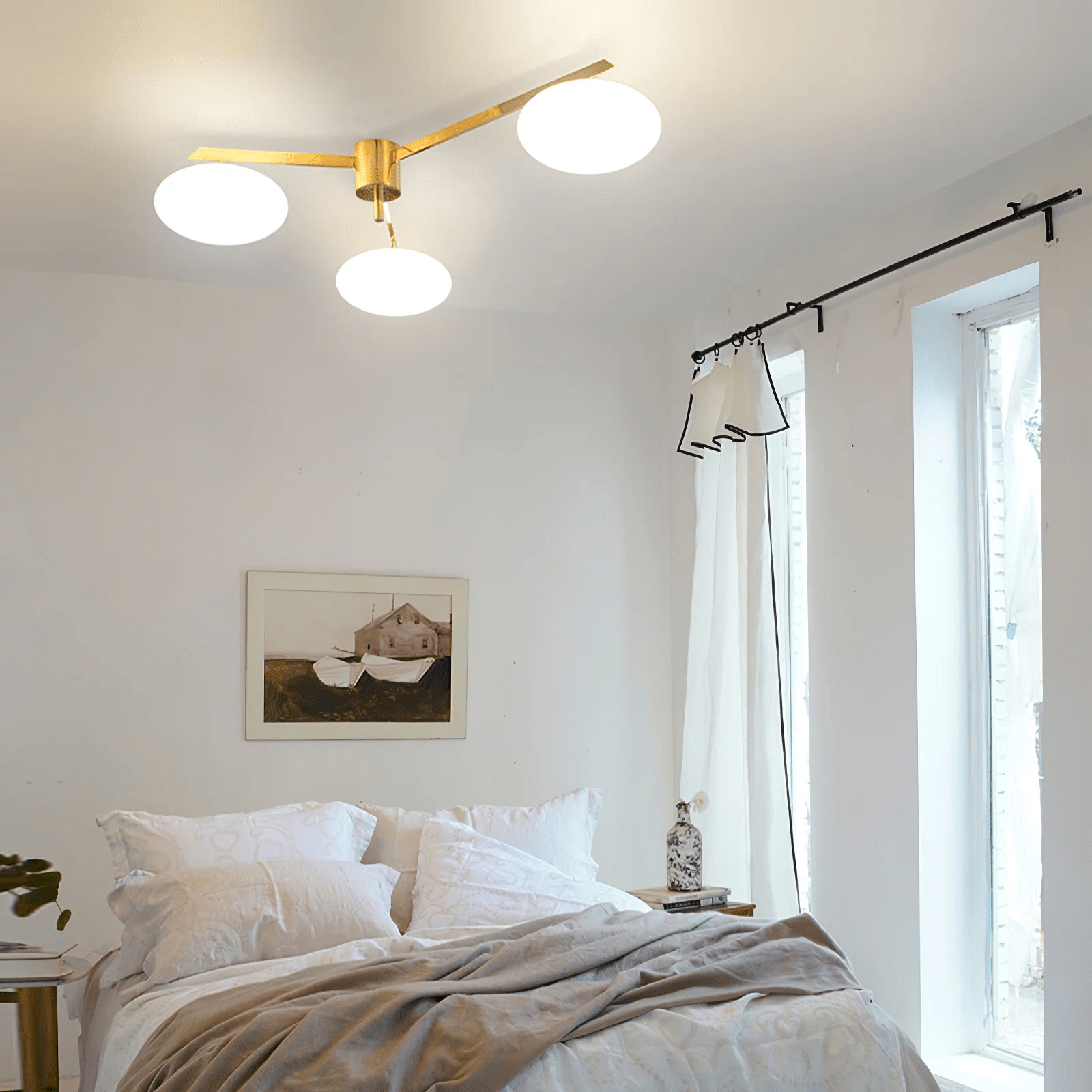 Nova Moderne Deckenleuchte aus Glas-Letslighting