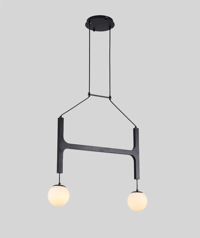 Xylocube Geometrische Pendelleuchte aus Holzkugel-Letslighting