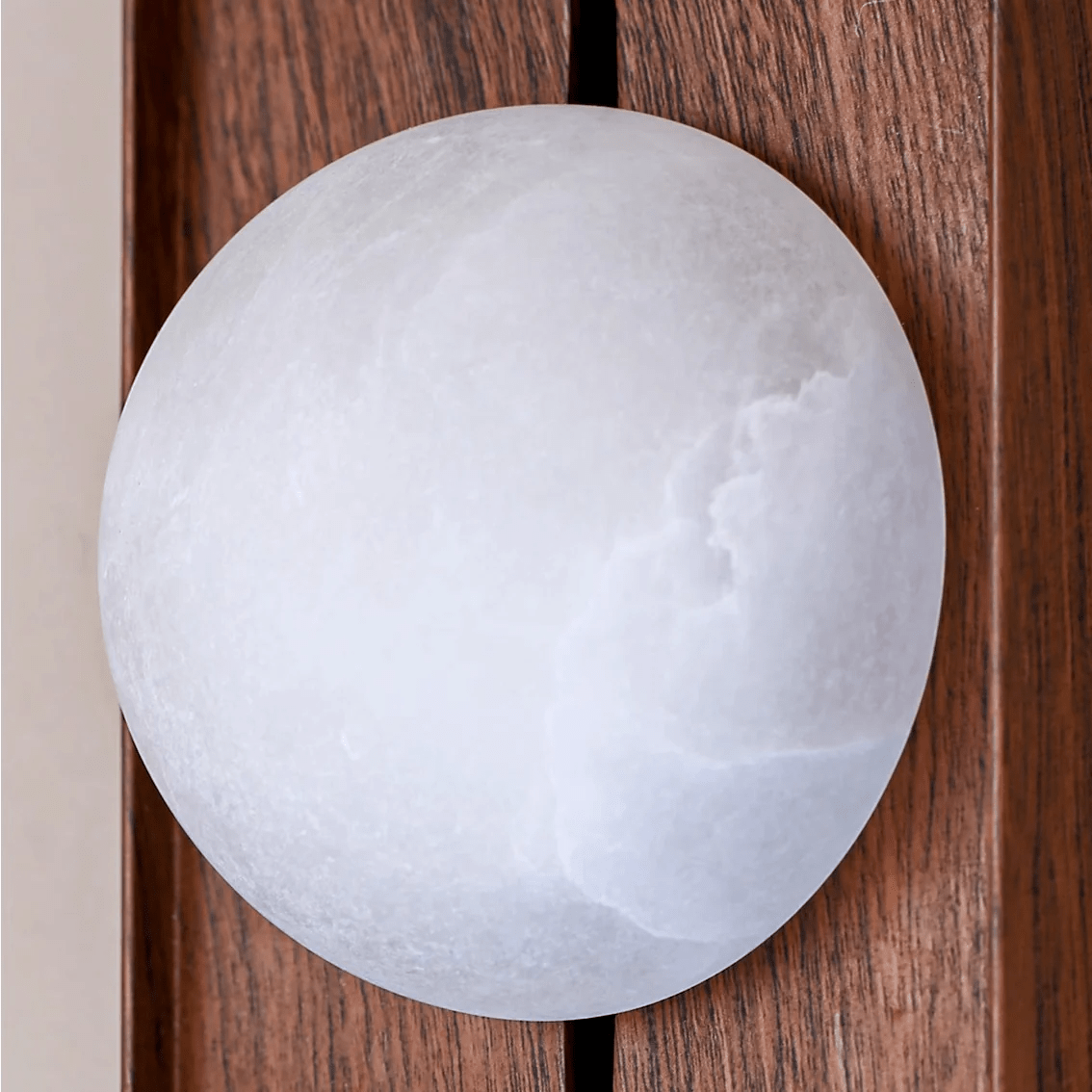 Orlin Alabaster Wood Wall Sconce - Neutralighting