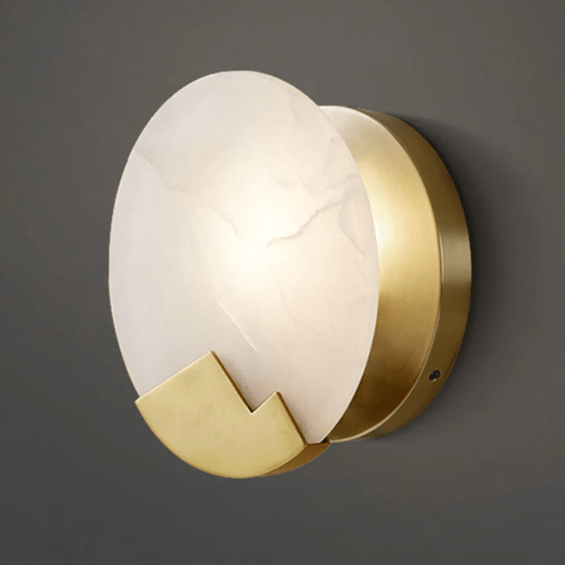 Nova Mountain Shaped Alabaster Wall Light - Neutralighting