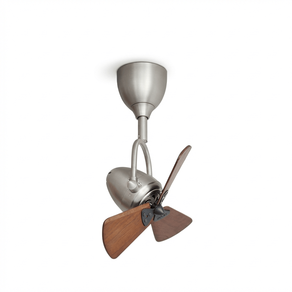 Abmessungen des Orville Deckenventilators (Ø 38cm x H 56cm)