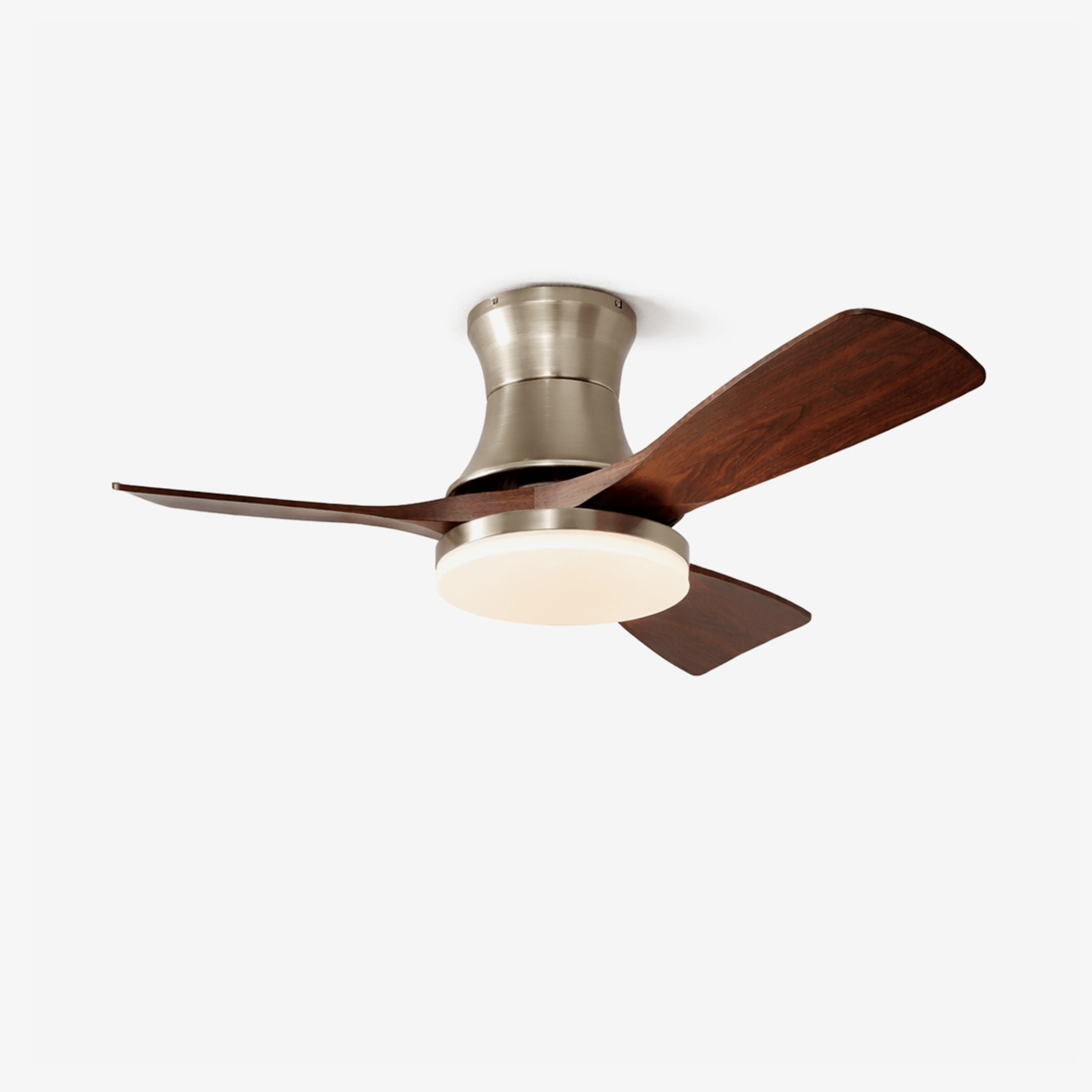 Rowan Nickel Deckenventilatorleuchte