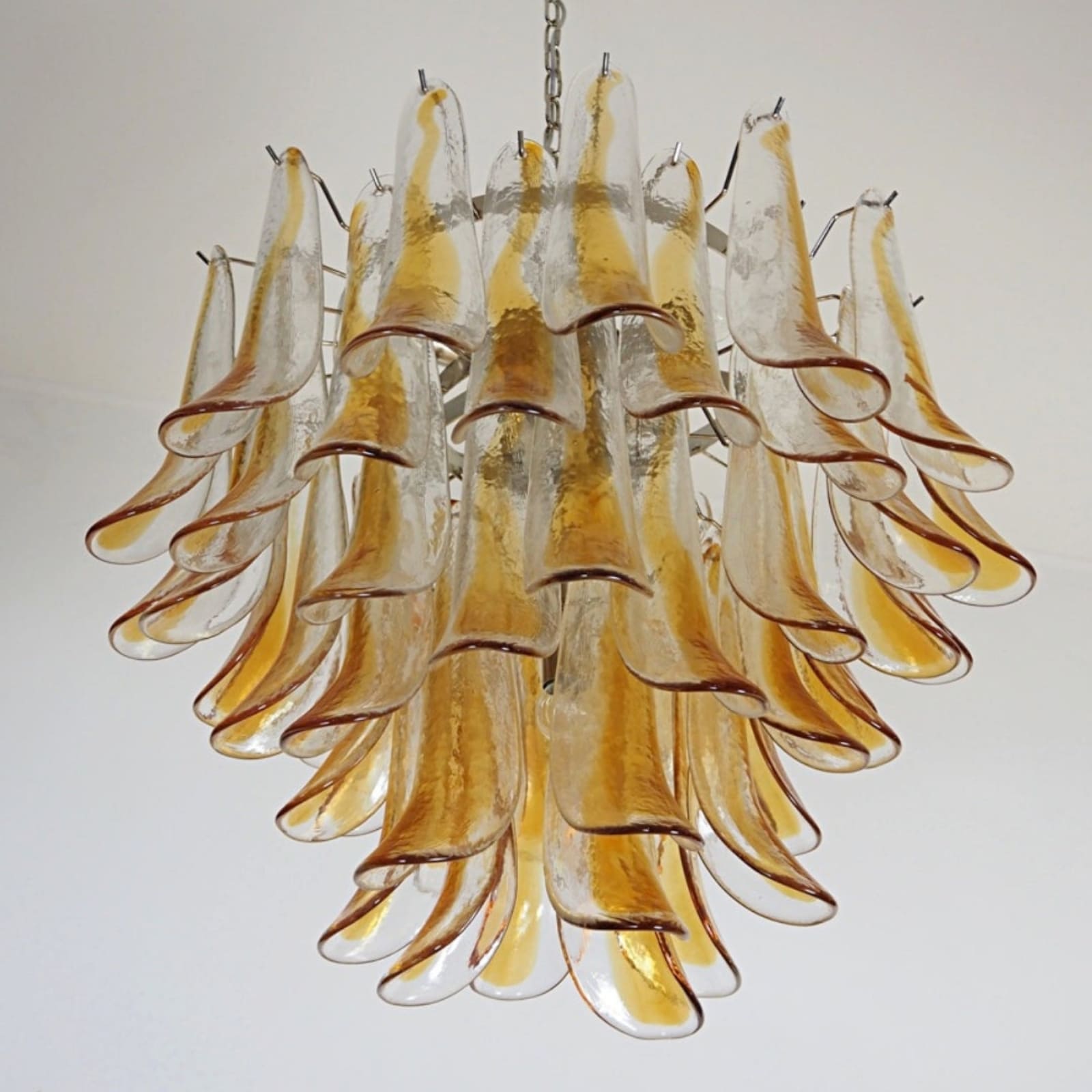 Aurora Chandelier Murano Glass Tiered Italian - Neutralighting