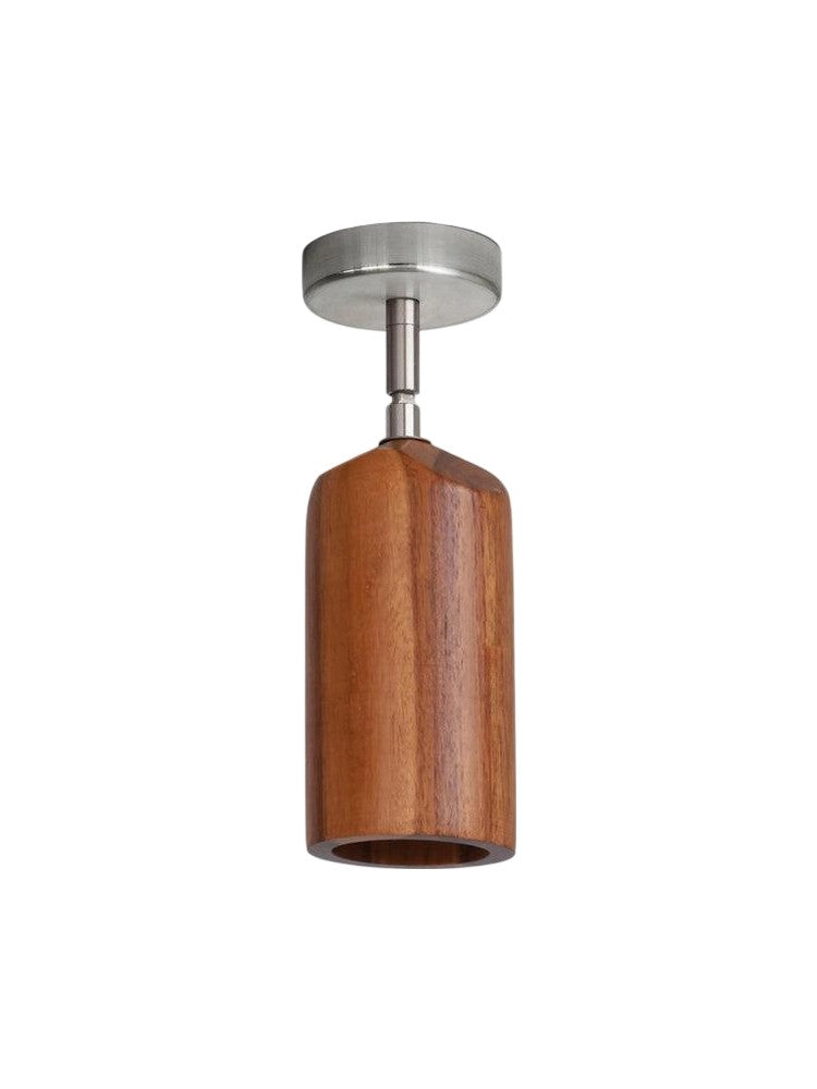 Deckenstrahler mit Holzschiene – Stilvolles Design, Mehrwinkelbeleuchtung