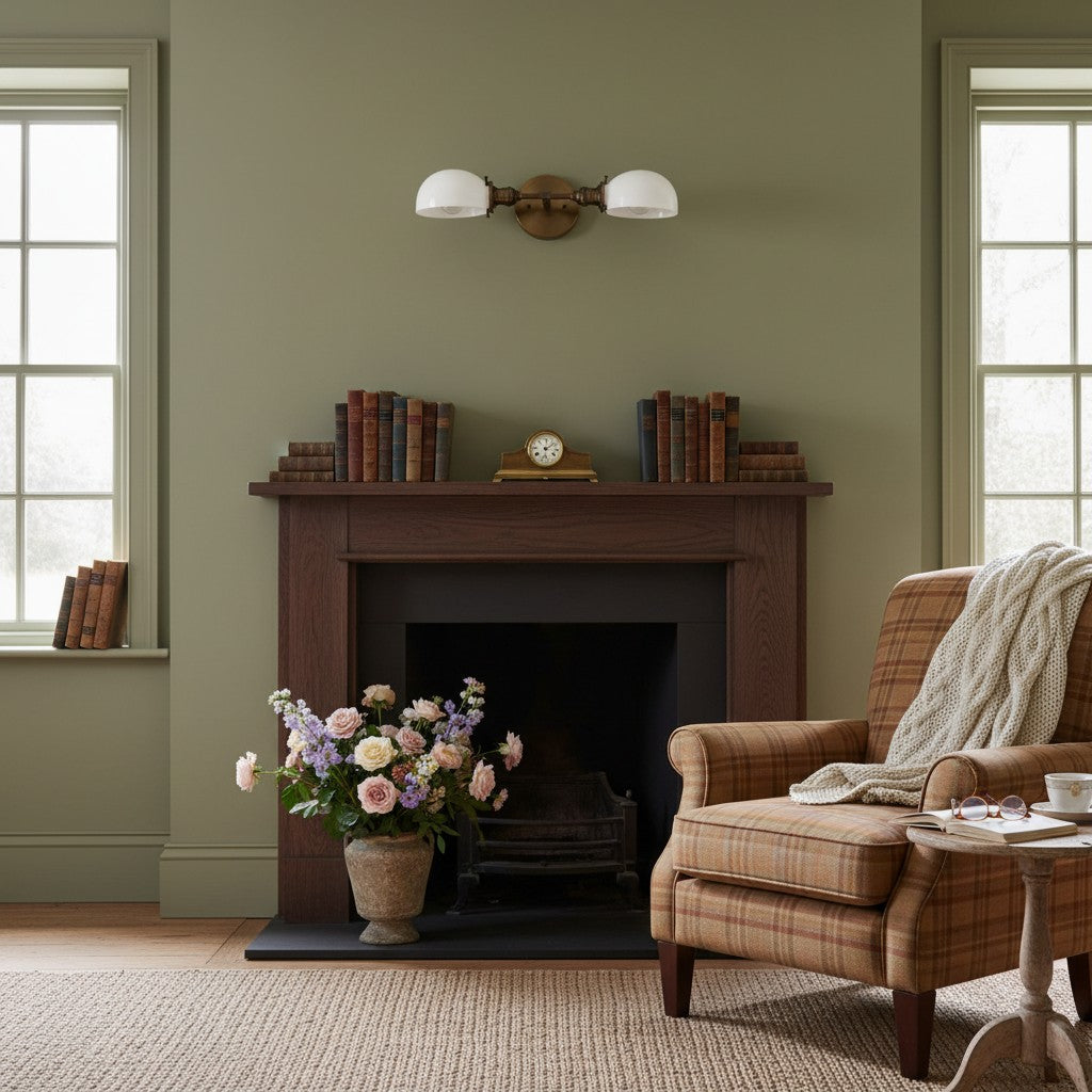Art Déco Wandleuchte, ideal für moderne und klassische Bäder