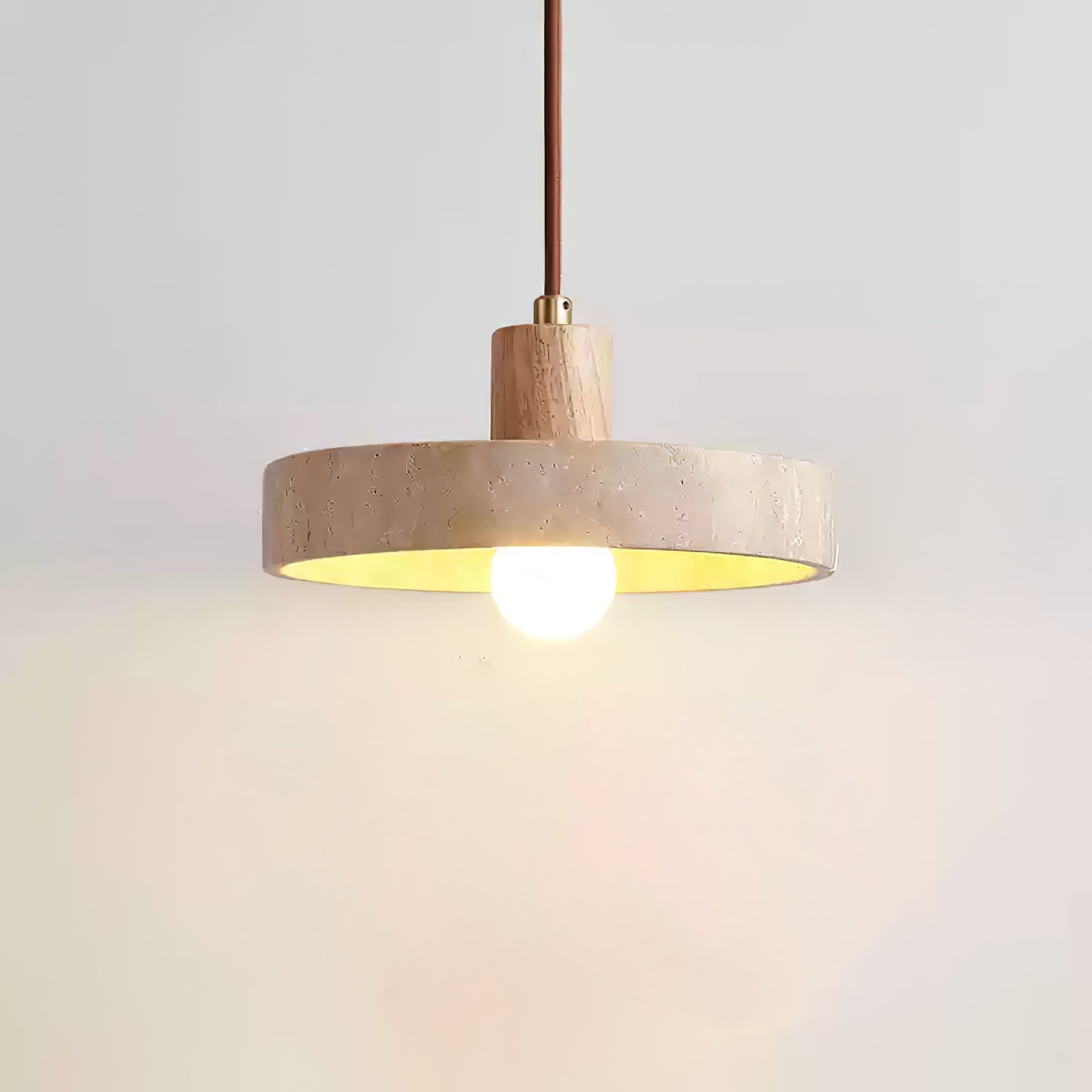 Evvynor Travertine Pendant Light - Neutralighting