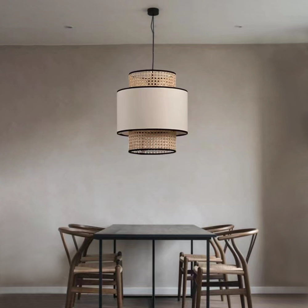 Ritta Pendelleuchte, Beige, Durchmesser 30/40/50cm