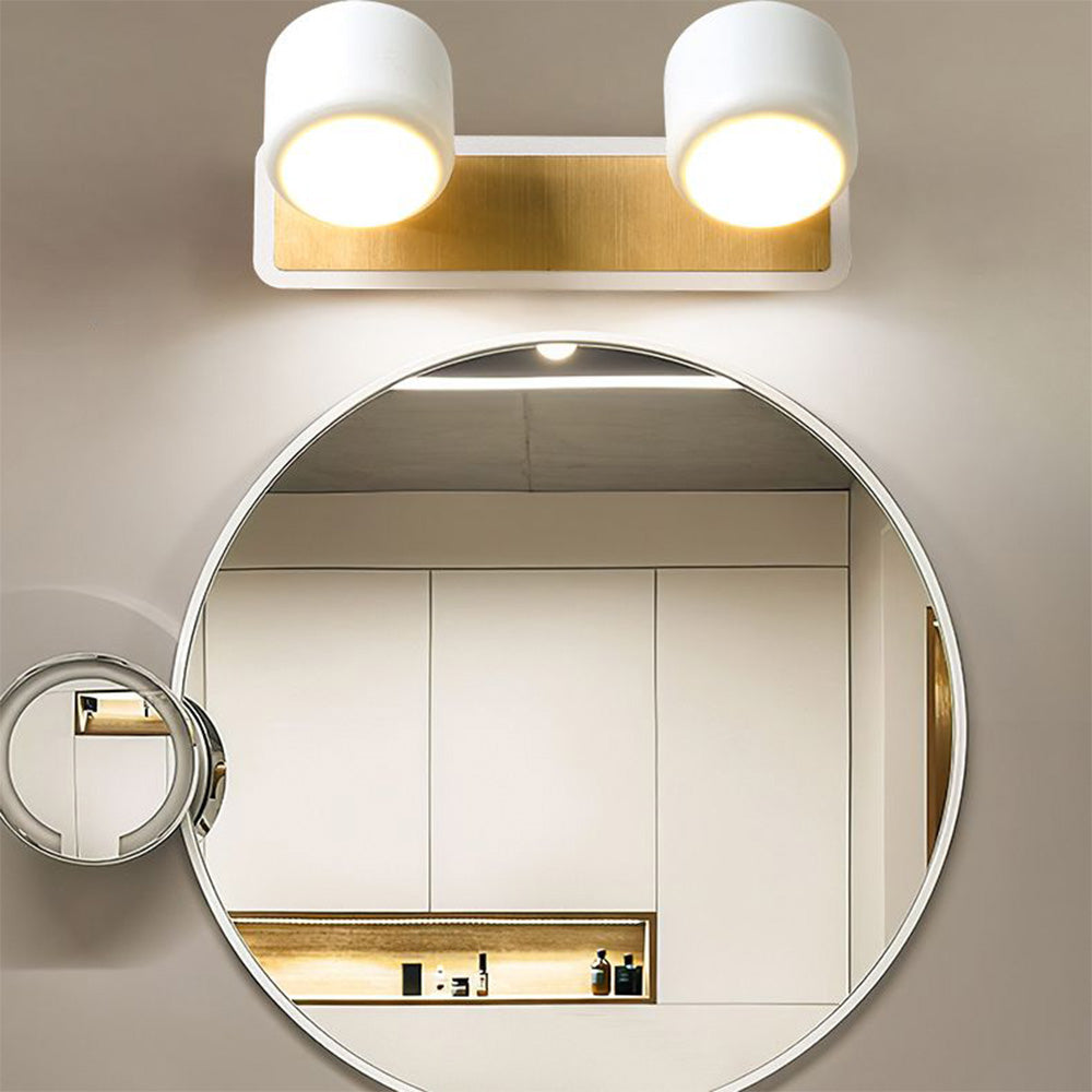 Kristy Modern LED Wandleuchte Schwarz/Weiß Wohn/Schlaf/Badezimmer Metall&Acryl