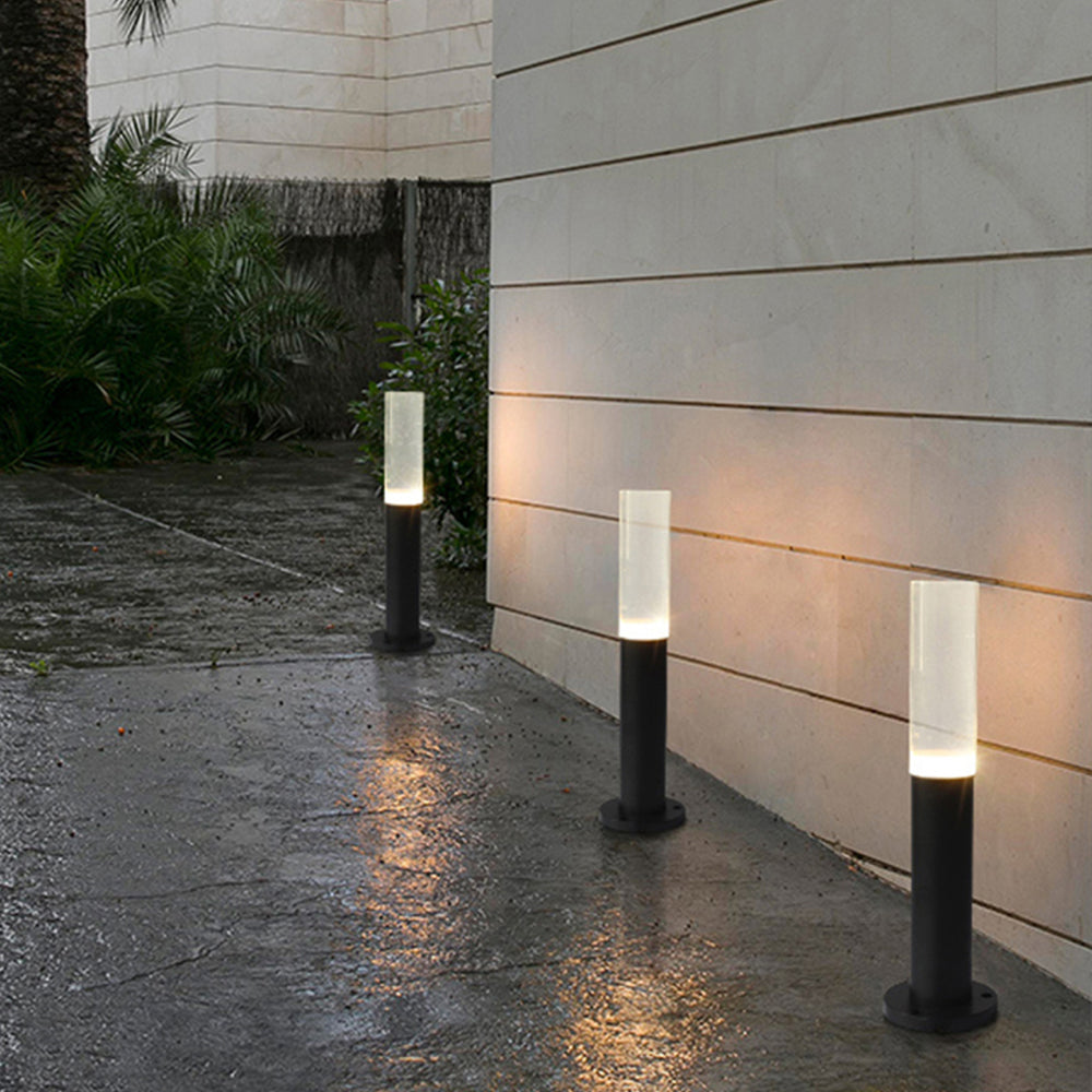 Ray Modern Stehend LED Außenleuchte Schwarz Garten/Terrasse Metall&Acryl Zeitgenössisch 43/60/78CM Lang