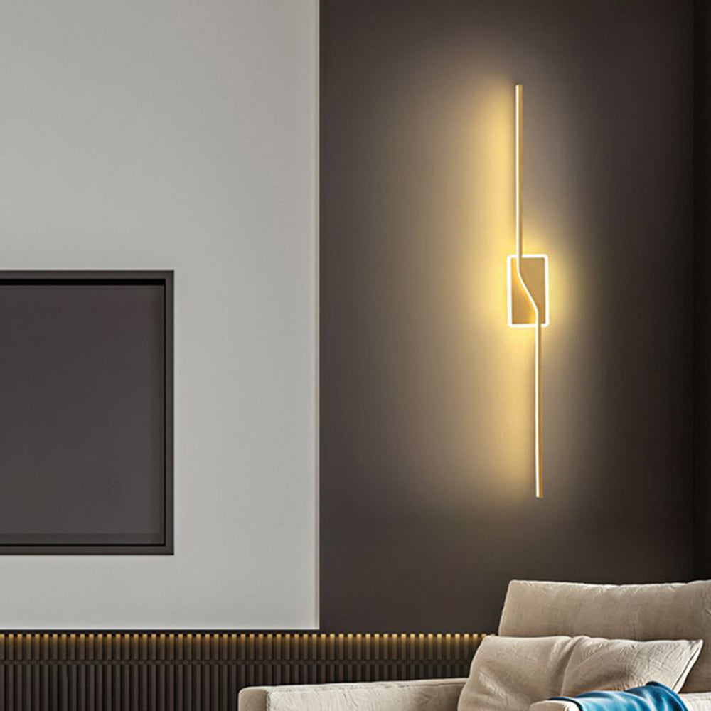 Arisha Minimalistische LED Wandleuchte Gold Schlafzimmer/Esszimmer/Badezimmer